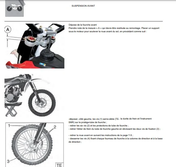 Manuel d'atelier Husqvarna 310 450 510 2010 français