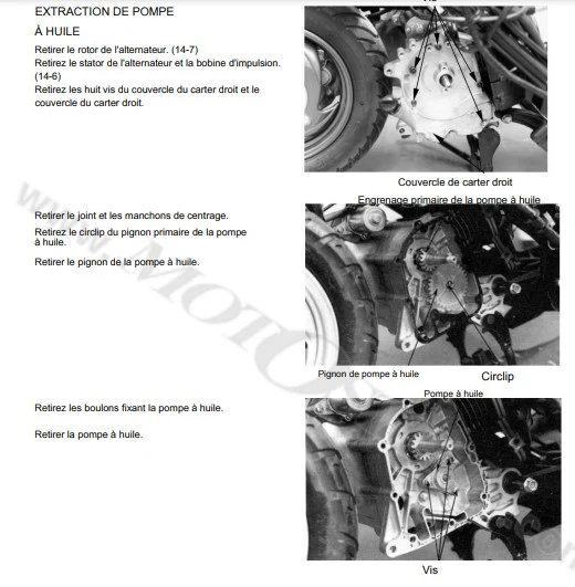 Manuel d'atelier Kymco 125 Agility 2006 français