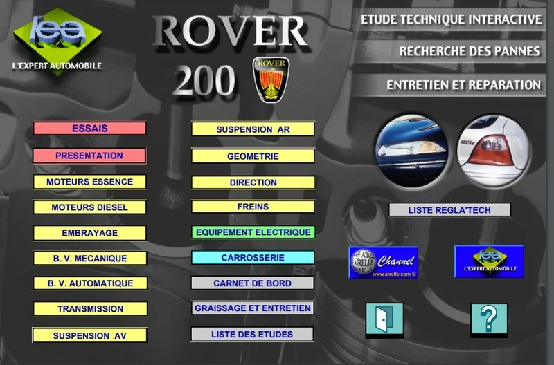 manuel d'atelier Rover 200 1995 99