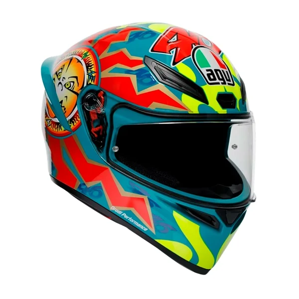 AGV K1 S Full Face Helmet — Rossi Mugello 1999