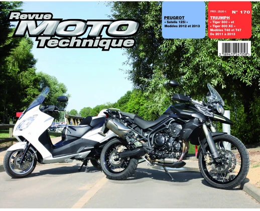 Manuel de réparation Triumph Tiger 2011 2013