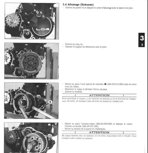 Manuel d'atelier KTM 400 620 LC4 1997