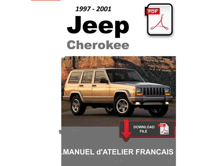 manuel d'atelier jeep cherokee sport XJ 1997 2001 français