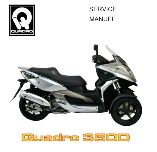 Manuel d'atelier Quadro 350 D 2017