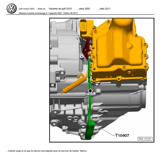 manuel d'atelier Volkswagen Golf 6 français