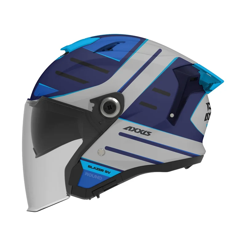 AXXIS OF516SV BLAZER SV ROUND C7 CASCO DE MOTO BRILLO