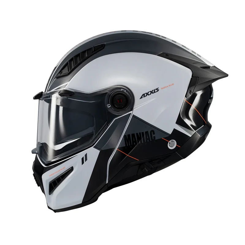 AXXIS FU409SV GHOSTFIGHTER SV MANIAC A2 CASCO DE MOTO BRILLO