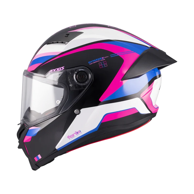 AXXIS FF132 FENIX TURBULENCE B8 CASCO DE MOTO BRILLO
