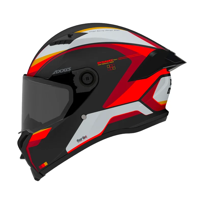 AXXIS FF132 FENIX TURBULENCE B5 CASCO DE MOTO BRILLO