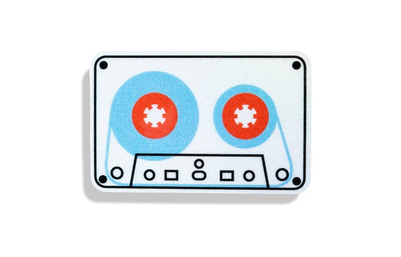 Sticker Réfléchissant Cassette