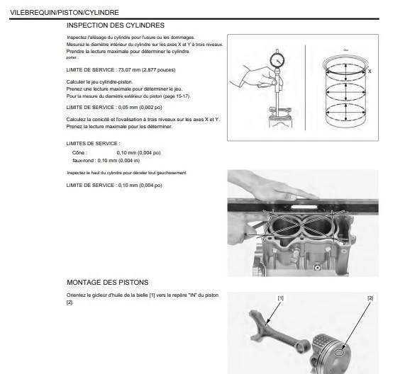 Manuel d'atelier Honda NC 700 2012 2014 en français