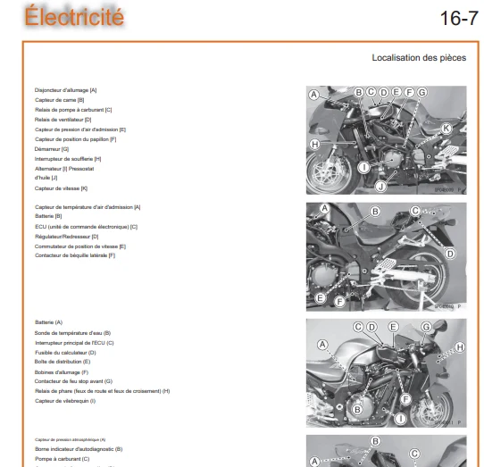 Manuel d'atelier kawasaki ZX12R 2003 français