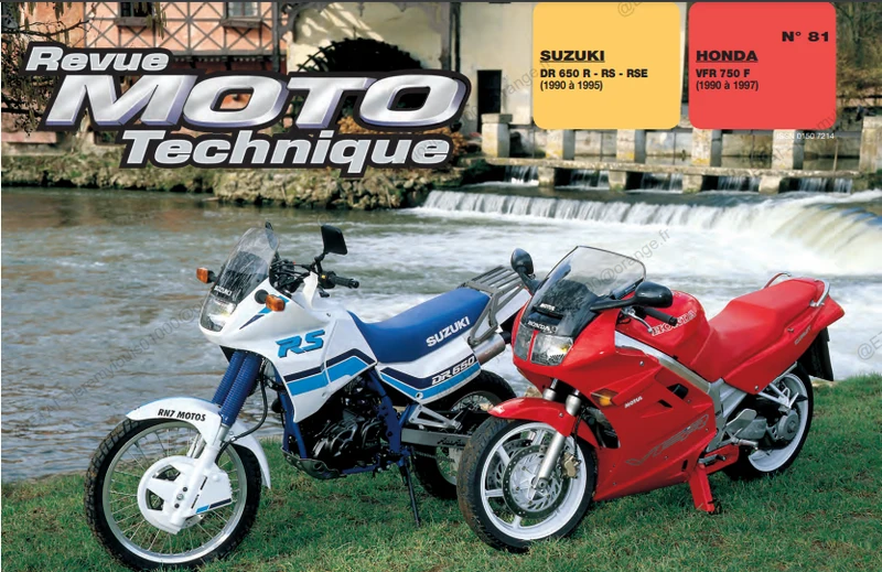 Manuel de réparation Suzuki 650 DR 1990 1995