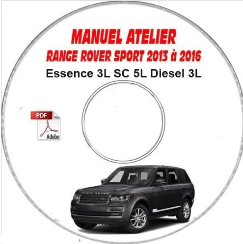Manuel d'atelier Range Rover Sport L494 2014 français