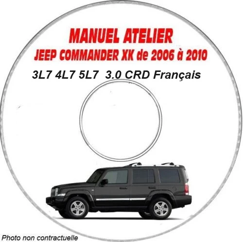 Manuel d'atelier jeep Commander XK 2006 français