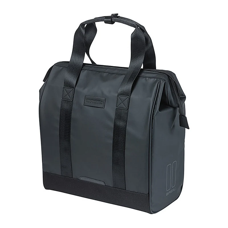 Sacoche vélo Basil Grand Shopper Tarpaulin MIK Hooks 23 L