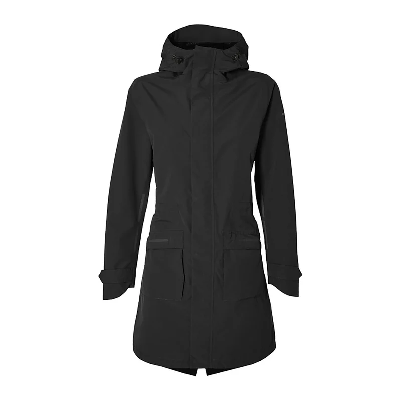 Veste de pluie vélo Basil Mosse Parka femme