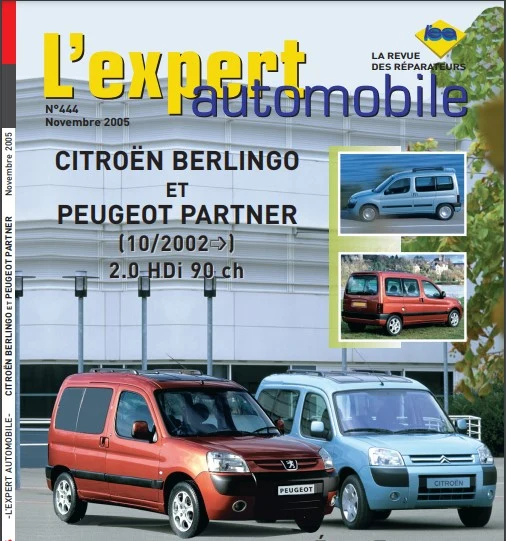 manuel d'atelier Peugeot Partner Citroën Berlingo 2002