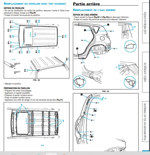 Manuel d'atelier Toyota Rav 4 2009
