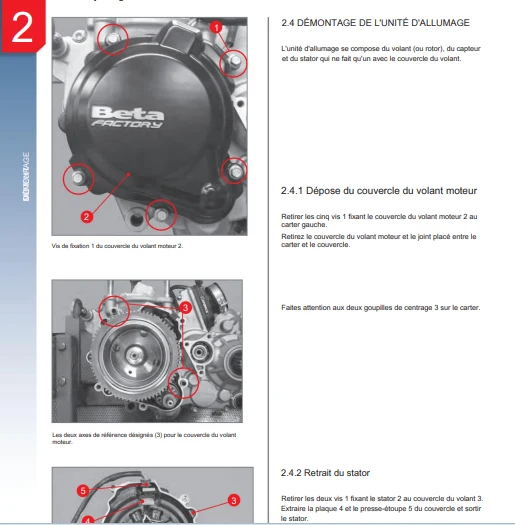 Manuel d'atelier beta XTrainer 300 2024 français