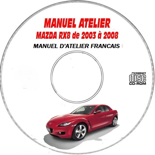 Manuel d'atelier Mazda RX8 2003 français