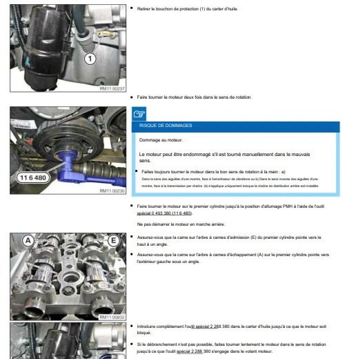 Manuel d'atelier BMW série 2 F45 français