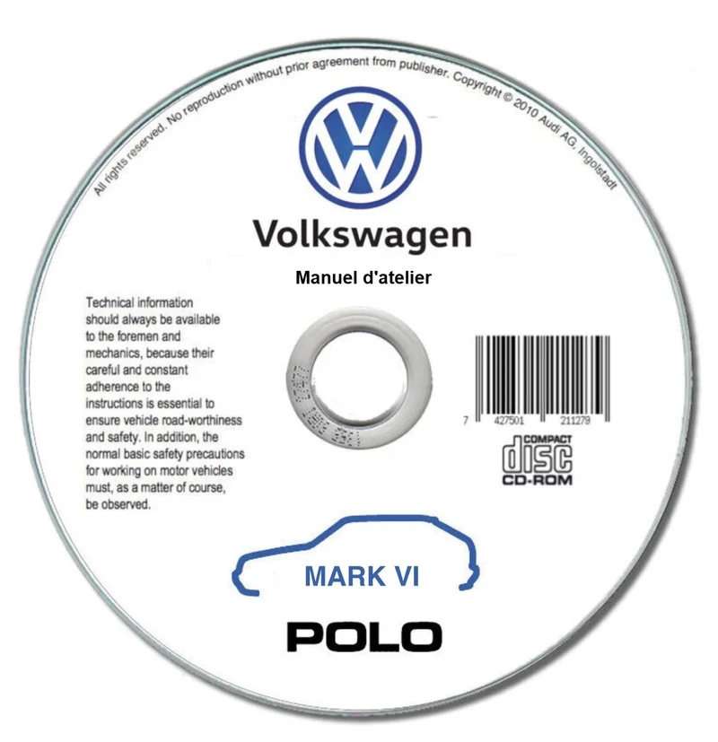 manuel d'atelier Volkswagen Polo 6 français