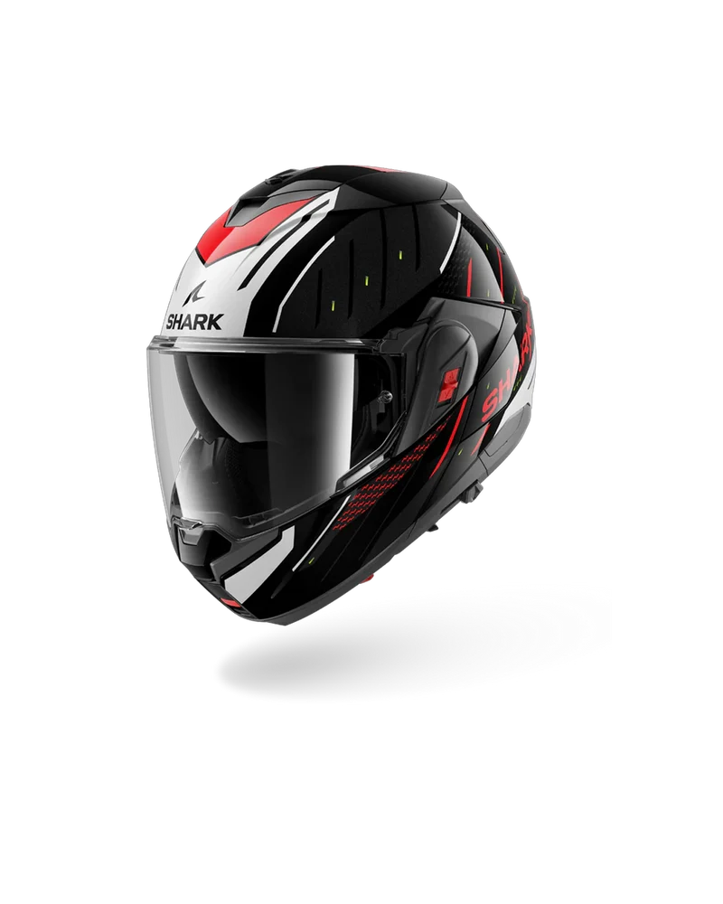 SHARK OXO SPEED-TECH Blanco Rojo NEGRO Casco De Moto