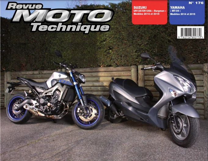 Manuel d'atelier Suzuki Burgman 125 2014