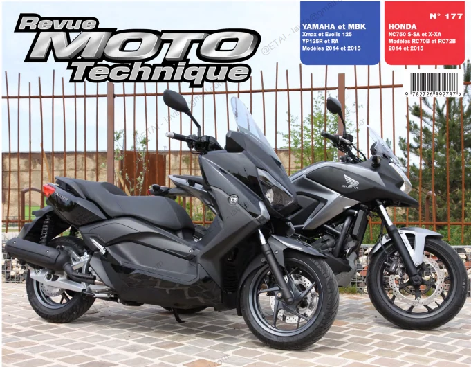 Manuel d'atelier Yamaha X max 125 2014
