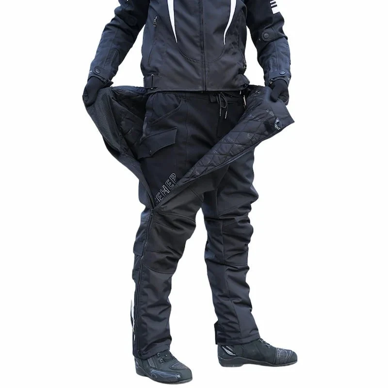 Surpantalon moto femme — étanche, CE2 | BORÉALE™