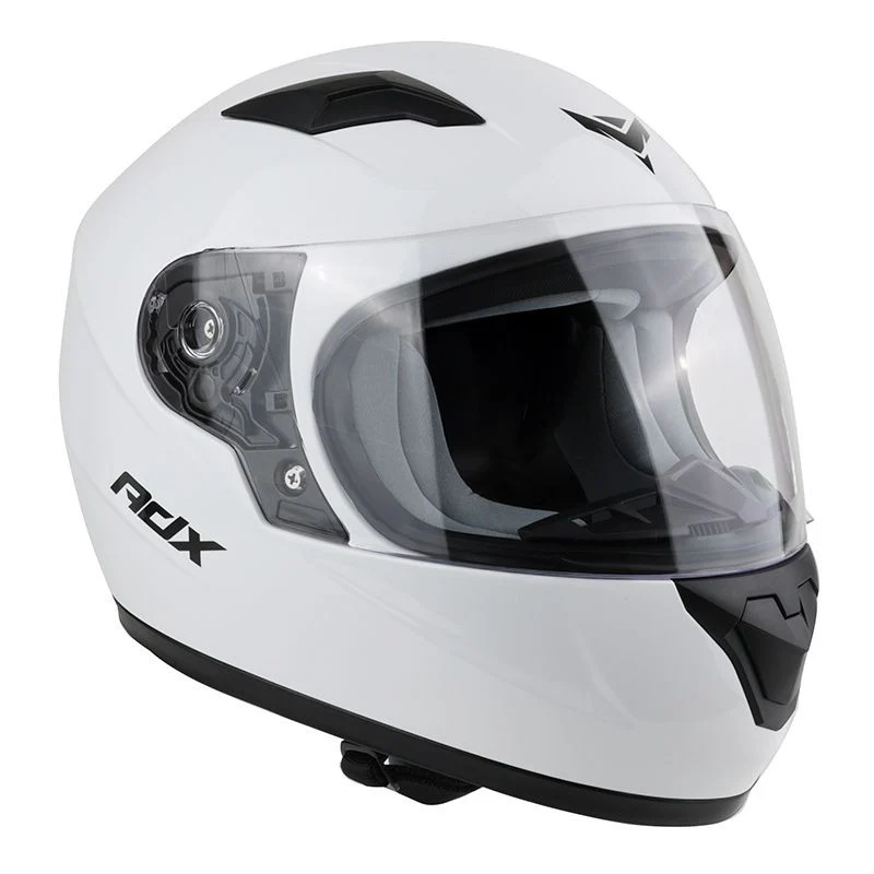 Casque Moto Enfant Intégral ADX AI600 – Blanc Brillant (ECE 22.06)