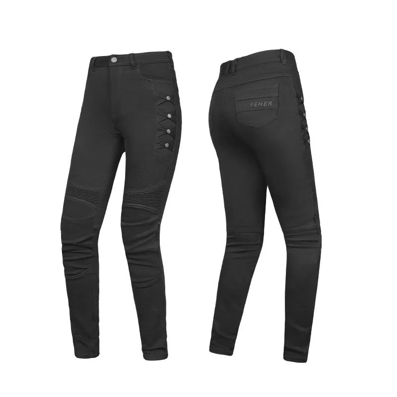Pantalon Moto Femme Kevlar & Imperméable | RIDERIA™