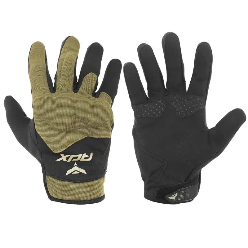 Gants Moto Printemps/Été StreetADX ™ | Noir Kaki (HOMOLOGUE)