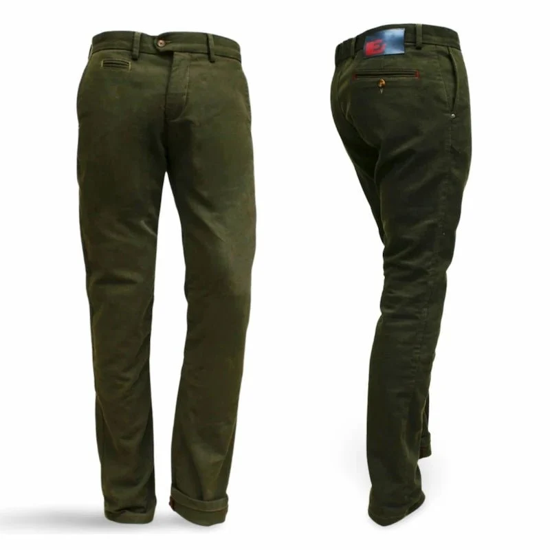 Pantalon chino moto Armalith/Kevlar | Niveau AA | Riviera kaki