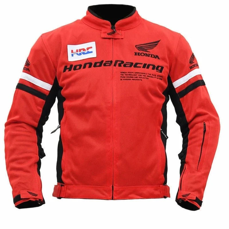 Blouson protection moto été | Honda Racing HRC rouge
