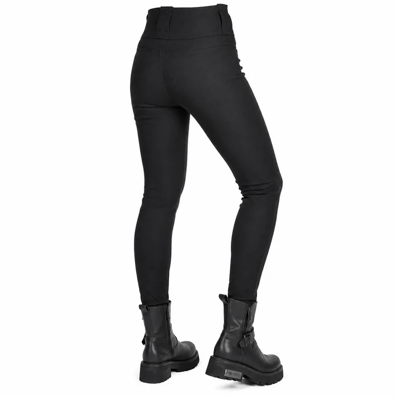 Leggings Moto Femme SKADI™ - Taille Haute | Kevlar® | Protection Niveau 2
