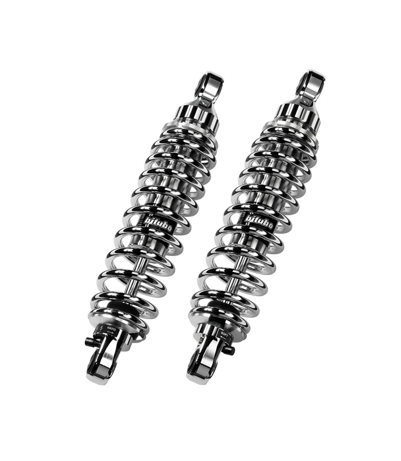 Ammortizzatori HNTR 350 Bitubo WMB0 Cromati 320 mm - Precarico