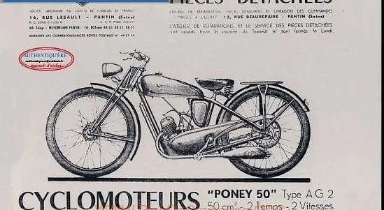 manuel d'atelier Motobécane poney
