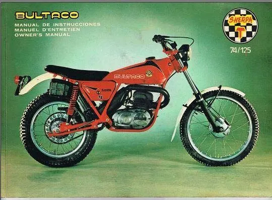 Manuel d'atelier Bultaco