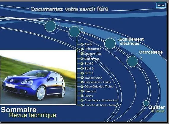 Manuel d'atelier Volkswagen Golf 5 GT
