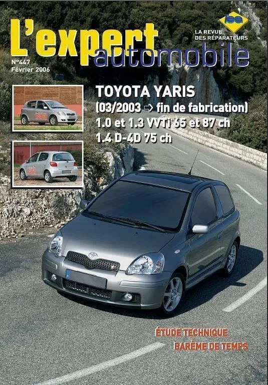 Manuels d'atelier Toyota yaris 1