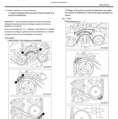 Manuel d'atelier Subaru Impreza WRX STI 2012 français