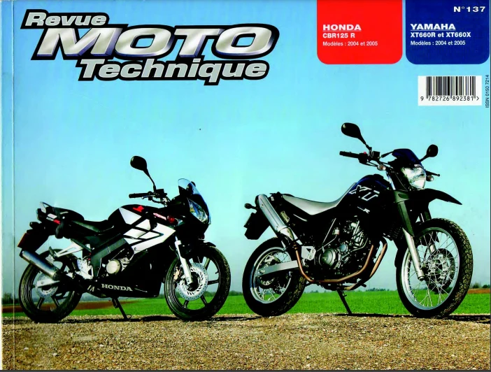 manuel de réparation Honda CBR 125 2004