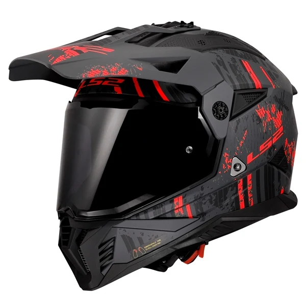 LS2 Blaze II Off-Road Helmet — Crazy