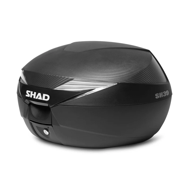 Top Case SHAD SH39 Finition Carbone — Top Case Moto 39L 2 Casques