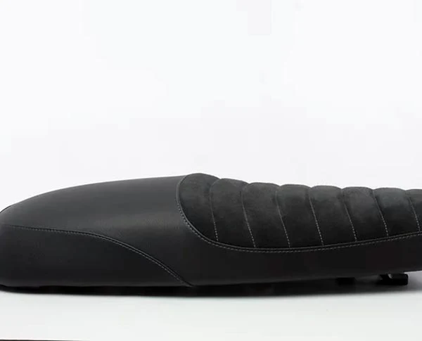 Selle cuir noir ou marron pour Royal Enfield 650 | Hedgehog Motorcycles