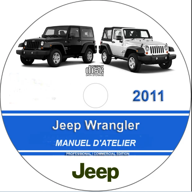 Manuel d'atelier jeep Wrangler 2011 français