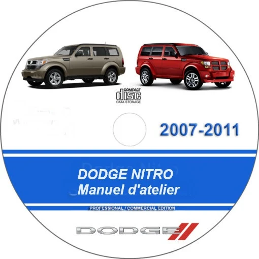 Manuel d'atelier Dodge Nitro 2007 français