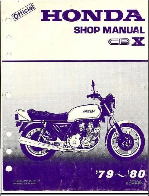 manuels d'atelier Honda 1000 CBX tous modèles